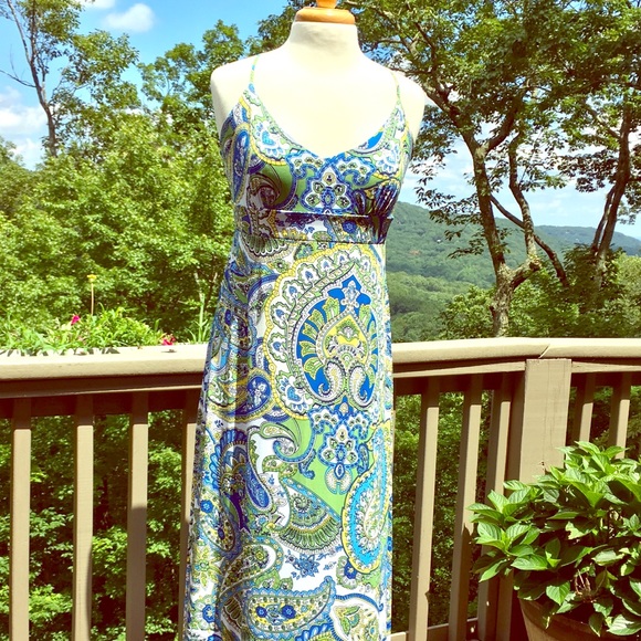 ♥️Loft Maxi Dress Sz 12 - Picture 2 of 6